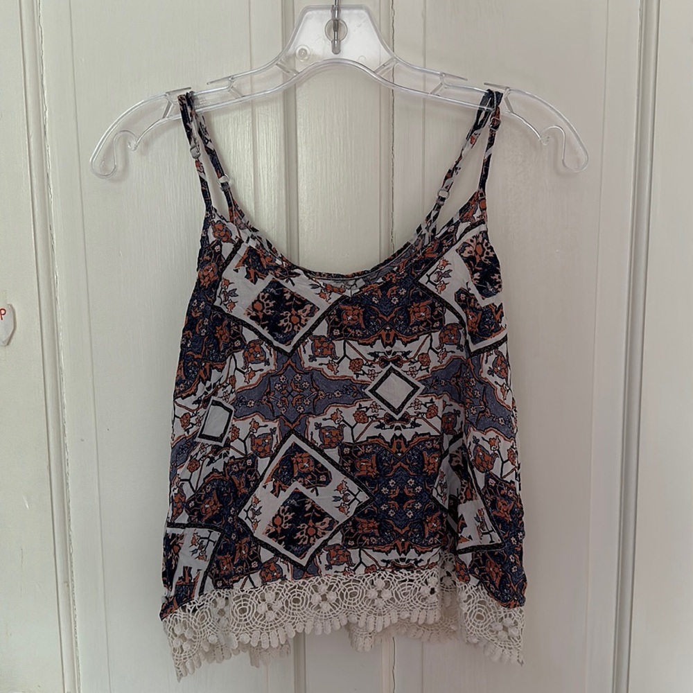 Abercrombie & Fitch patterned tank